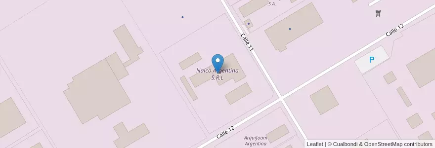 Mapa de ubicacion de Nalco Argentina S.R.L en Arjantin, Buenos Aires, Partido Del Pilar, Fátima.