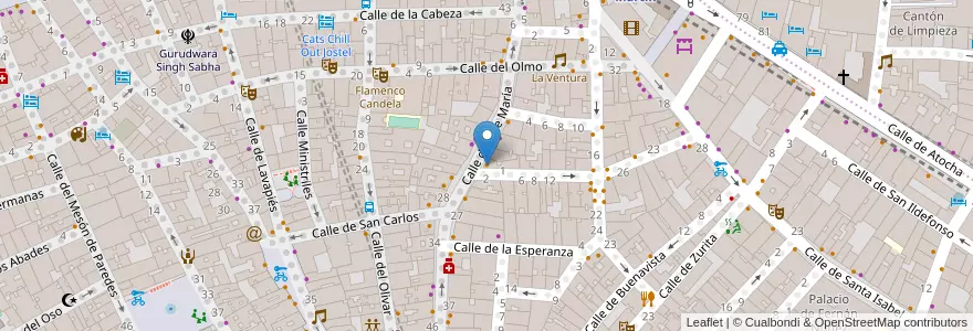 Mapa de ubicacion de Nap en Испания, Мадрид, Мадрид, Área Metropolitana De Madrid Y Corredor Del Henares, Мадрид.