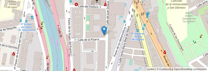 Mapa de ubicacion de Natura Pizza en 스페인, Comunidad De Madrid, Comunidad De Madrid, Área Metropolitana De Madrid Y Corredor Del Henares, 마드리드.