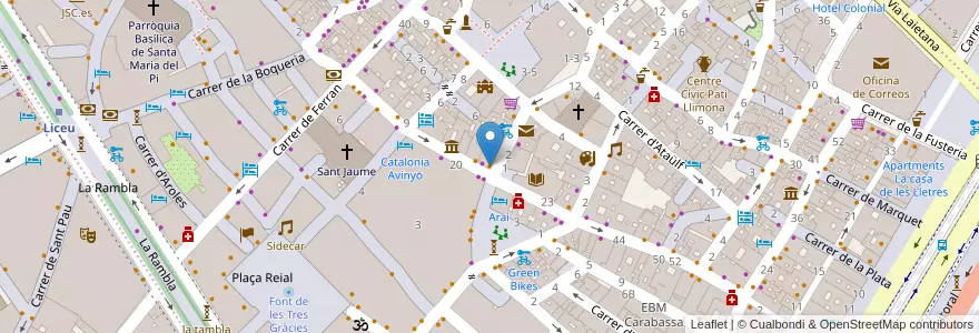 Mapa de ubicacion de Nemrut en Sepanyol, Catalunya, Barcelona, Barcelonès, Barcelona.
