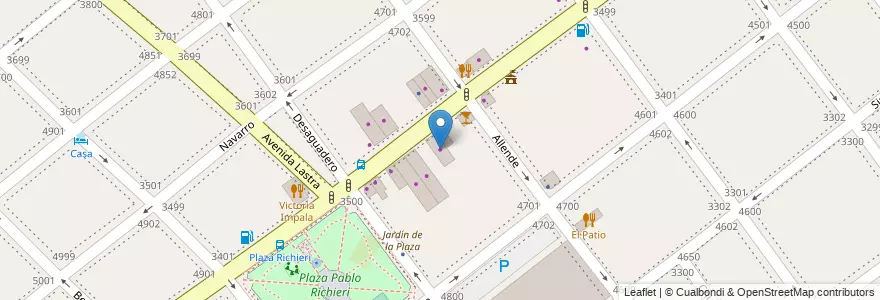 Mapa de ubicacion de Neumaticos Beiro S.R.L., Villa Devoto en アルゼンチン, Ciudad Autónoma De Buenos Aires, ブエノスアイレス, Comuna 11.