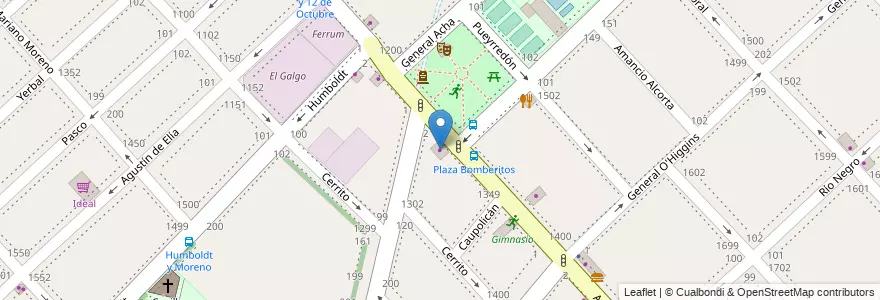 Mapa de ubicacion de Neumaticos Deste en Arjantin, Buenos Aires, Partido De La Matanza, Ramos Mejía.