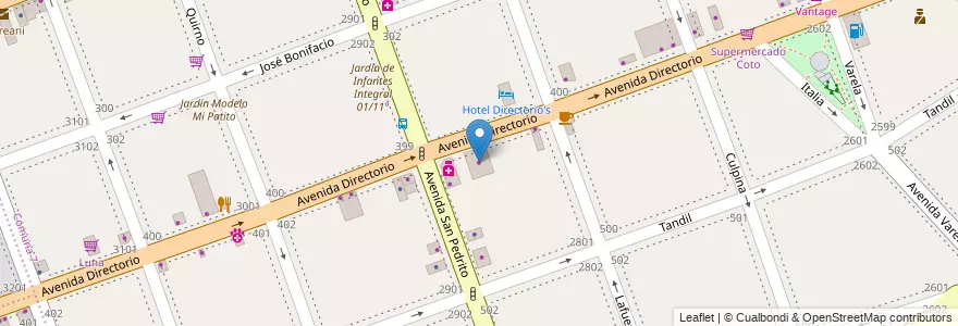 Mapa de ubicacion de Neumaticos La Casona, Flores en Argentinië, Ciudad Autónoma De Buenos Aires, Comuna 7, Buenos Aires.