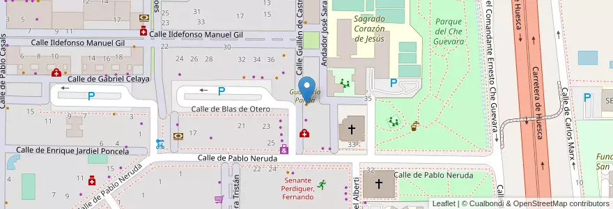 Mapa de ubicacion de New Friends en Spain, Aragon, Zaragoza, Zaragoza, Zaragoza.