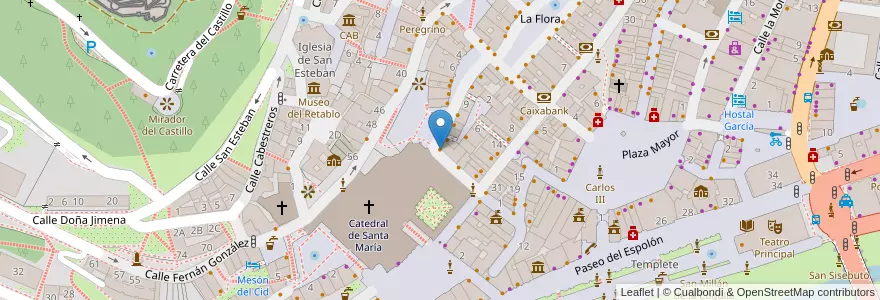 Mapa de ubicacion de New Gallery en Sepanyol, Castilla Y León, Burgos, Alfoz De Burgos, Burgos.