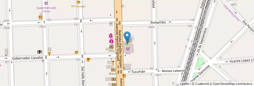 Mapa de ubicacion de New Stadium en Arjantin, Buenos Aires, Partido De Lanús, Lanús Oeste.