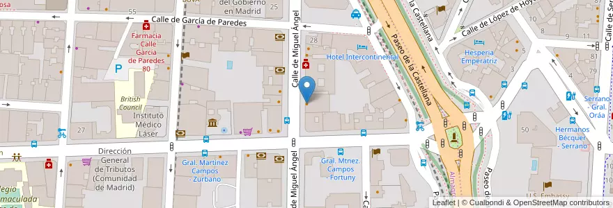 Mapa de ubicacion de New York Burger en Spain, Community Of Madrid, Community Of Madrid, Área Metropolitana De Madrid Y Corredor Del Henares, Madrid.