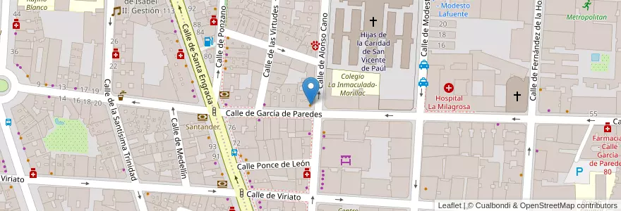 Mapa de ubicacion de Ni Subo Ni Bajo en Spagna, Comunidad De Madrid, Comunidad De Madrid, Área Metropolitana De Madrid Y Corredor Del Henares, Madrid.