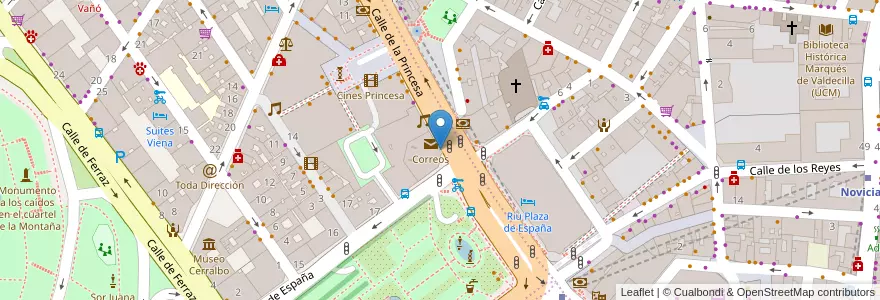Mapa de ubicacion de Nigiri en Испания, Мадрид, Мадрид, Área Metropolitana De Madrid Y Corredor Del Henares, Мадрид.