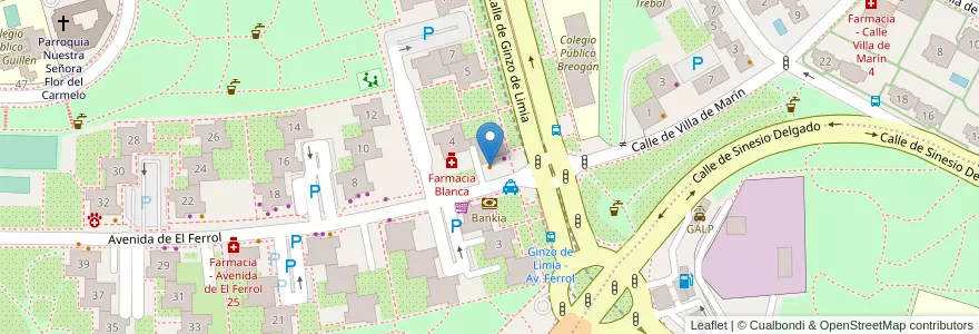 Mapa de ubicacion de Niko's en Испания, Мадрид, Мадрид, Área Metropolitana De Madrid Y Corredor Del Henares, Мадрид.