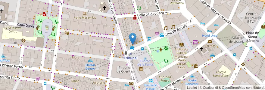 Mapa de ubicacion de Ninja Ramen en Spain, Community Of Madrid, Community Of Madrid, Área Metropolitana De Madrid Y Corredor Del Henares, Madrid.