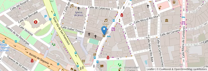 Mapa de ubicacion de Nogales La Paloma en Испания, Мадрид, Мадрид, Área Metropolitana De Madrid Y Corredor Del Henares, Мадрид.