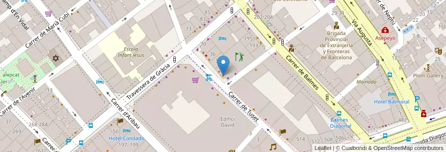 Mapa de ubicacion de Nogg en Испания, Каталония, Барселона, Барселонес, Барселона.