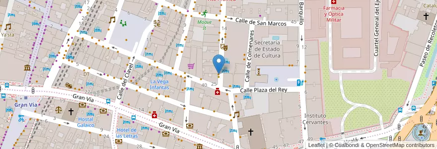 Mapa de ubicacion de Nomada en Испания, Мадрид, Мадрид, Área Metropolitana De Madrid Y Corredor Del Henares, Мадрид.