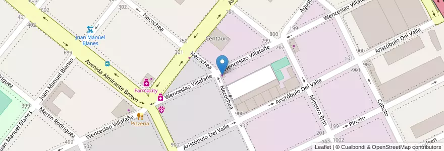 Mapa de ubicacion de Norte Argentino, Boca en Argentinië, Ciudad Autónoma De Buenos Aires, Comuna 4, Buenos Aires.