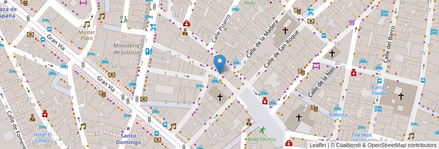 Mapa de ubicacion de Notoh en Испания, Мадрид, Мадрид, Área Metropolitana De Madrid Y Corredor Del Henares, Мадрид.