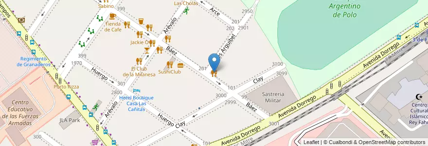Mapa de ubicacion de Novecento, Palermo en アルゼンチン, Ciudad Autónoma De Buenos Aires, ブエノスアイレス, Comuna 14.