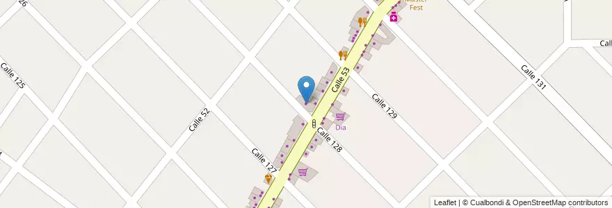 Mapa de ubicacion de Novelli Muebles en Arjantin, Buenos Aires, Partido De Berazategui, Hudson.