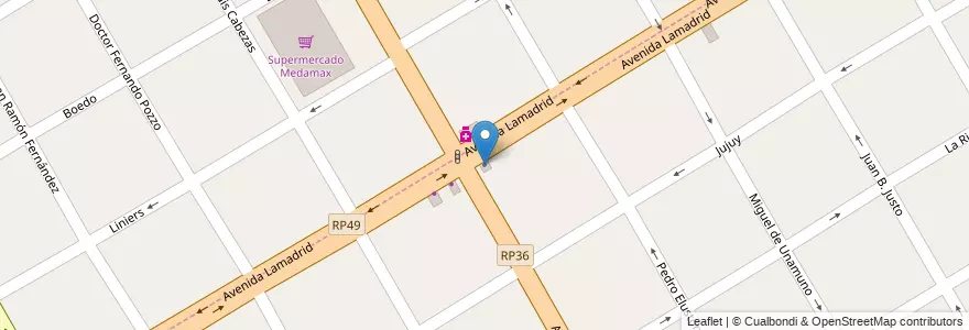Mapa de ubicacion de Novoa Inmobiliaria en Arjantin, Buenos Aires, Partido De Quilmes, Quilmes.