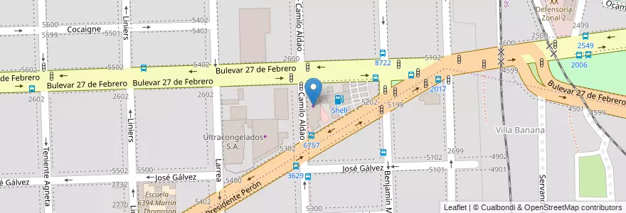Mapa de ubicacion de Novopor en アルゼンチン, サンタフェ州, Departamento Rosario, Municipio De Rosario, ロサリオ.