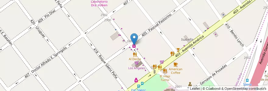 Mapa de ubicacion de Nueva Roitman en Arjantin, Buenos Aires, Partido De Tres De Febrero.