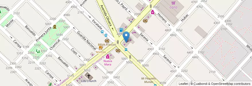 Mapa de ubicacion de Nueva Social del Trabajo, Parque Avellaneda en Argentina, Ciudad Autónoma De Buenos Aires, Comuna 9, Buenos Aires.