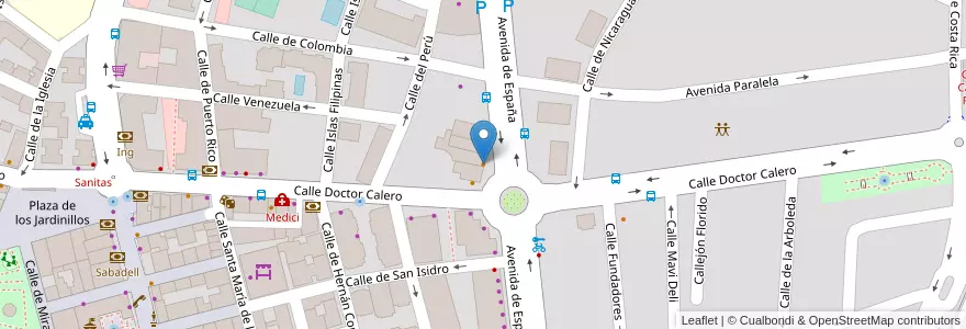 Mapa de ubicacion de Nuevo Espacio 3 en إسبانيا, منطقة مدريد, منطقة مدريد, Área Metropolitana De Madrid Y Corredor Del Henares, Majadahonda.