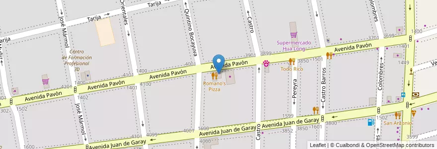 Mapa de ubicacion de Ñuke Mapu, Boedo en アルゼンチン, Ciudad Autónoma De Buenos Aires, Comuna 5, ブエノスアイレス.