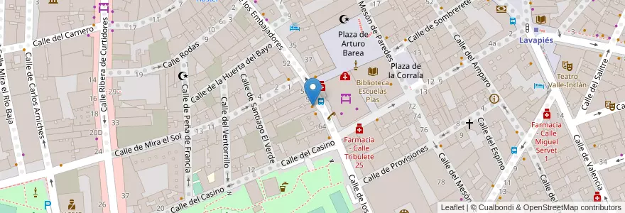 Mapa de ubicacion de O Candil de Lugo en Испания, Мадрид, Мадрид, Área Metropolitana De Madrid Y Corredor Del Henares, Мадрид.