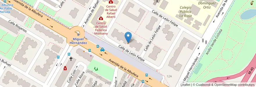 Mapa de ubicacion de O Couto en إسبانيا, منطقة مدريد, منطقة مدريد, Área Metropolitana De Madrid Y Corredor Del Henares, مدريد.