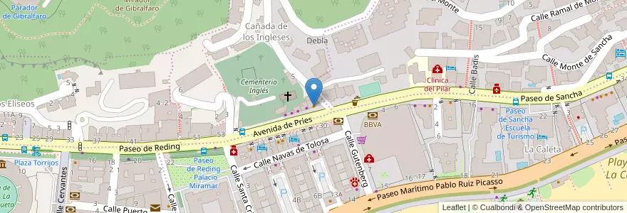 Mapa de ubicacion de O Mamma Mia en Espanha, Andaluzia, Málaga, Málaga-Costa Del Sol, Málaga.