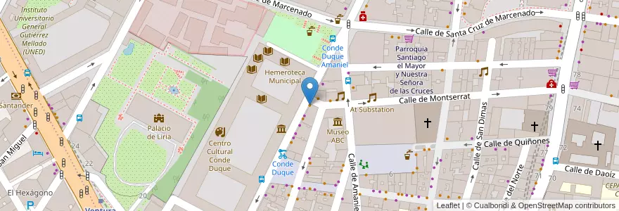 Mapa de ubicacion de O Potiño III Casa Lelo en Espanha, Comunidade De Madrid, Comunidade De Madrid, Área Metropolitana De Madrid Y Corredor Del Henares, Madrid.