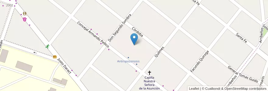 Mapa de ubicacion de Obrador Municipal en Arjantin, Buenos Aires, Partido De Moreno, Moreno.