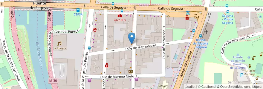 Mapa de ubicacion de O'Breogan en إسبانيا, منطقة مدريد, منطقة مدريد, Área Metropolitana De Madrid Y Corredor Del Henares, مدريد.
