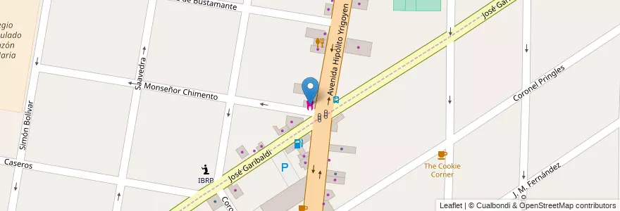 Mapa de ubicacion de Odontología las 24 horas en Arjantin, Buenos Aires, Partido De Lomas De Zamora.