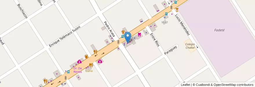 Mapa de ubicacion de Oil Station en Argentina, Buenos Aires, Partido De Tigre, Don Torcuato.