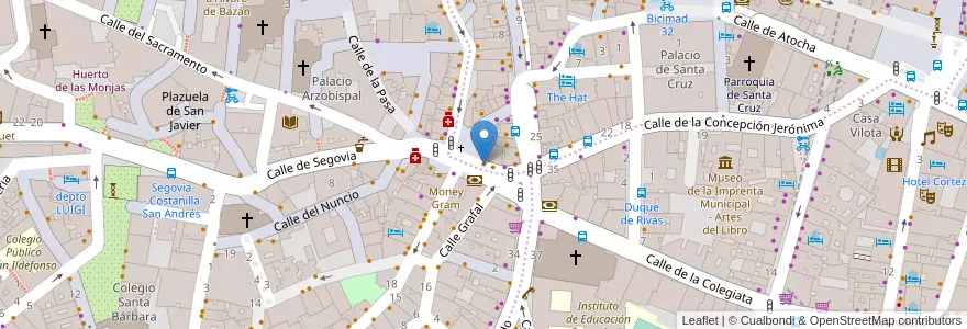 Mapa de ubicacion de Ojos Negros en Испания, Мадрид, Мадрид, Área Metropolitana De Madrid Y Corredor Del Henares, Мадрид.