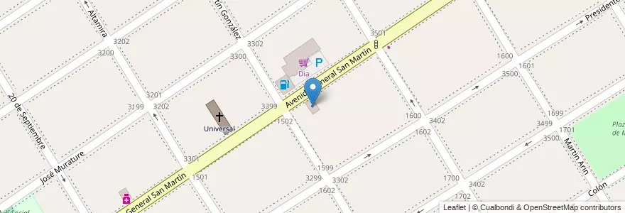 Mapa de ubicacion de Ok Ceramicos en アルゼンチン, ブエノスアイレス州, Partido De Almirante Brown, Rafael Calzada.