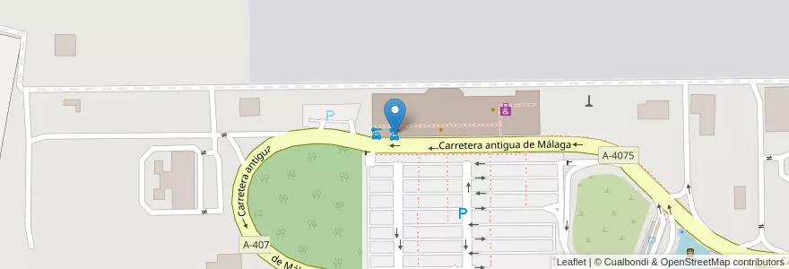 Mapa de ubicacion de OK Rent A Car en Espanha, Andaluzia, Granada, Comarca De La Vega De Granada, Chauchina.