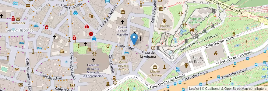 Mapa de ubicacion de Okami  en Espanha, Andaluzia, Málaga, Málaga-Costa Del Sol, Málaga.