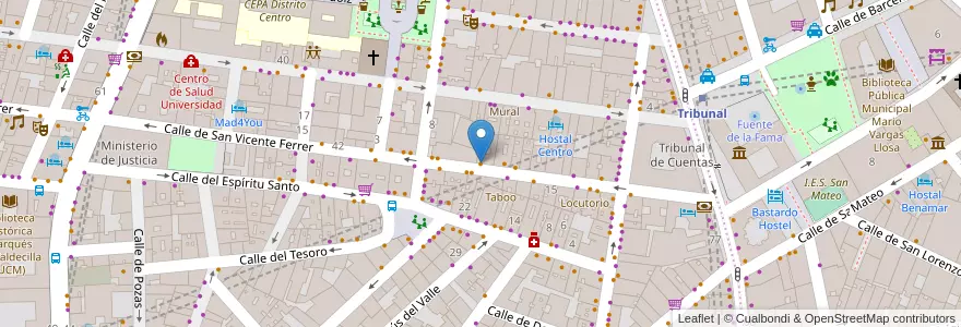 Mapa de ubicacion de Okashi Sanda en Испания, Мадрид, Мадрид, Área Metropolitana De Madrid Y Corredor Del Henares, Мадрид.