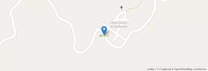 Mapa de ubicacion de Oke Orco en Municipio San Antonio De Esmoruco.
