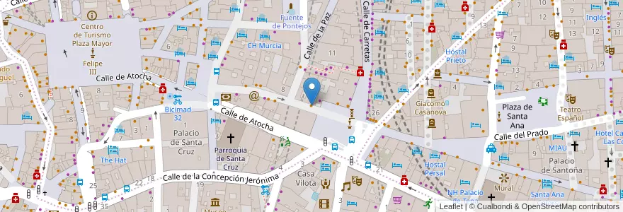 Mapa de ubicacion de Olé en Испания, Мадрид, Мадрид, Área Metropolitana De Madrid Y Corredor Del Henares, Мадрид.