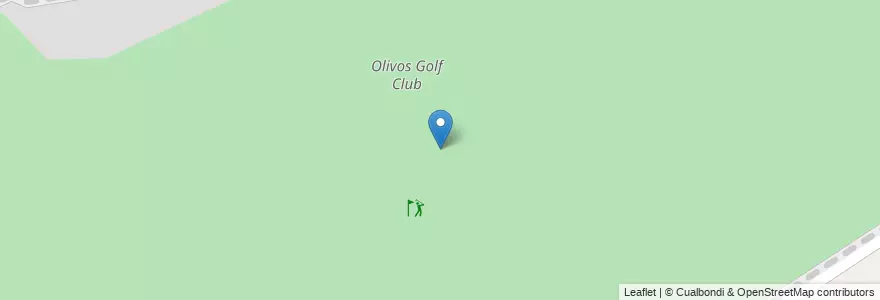 Mapa de ubicacion de Olivos Golf Club en Argentinien, Provinz Buenos Aires, Partido De Malvinas Argentinas, Pablo Nogués.