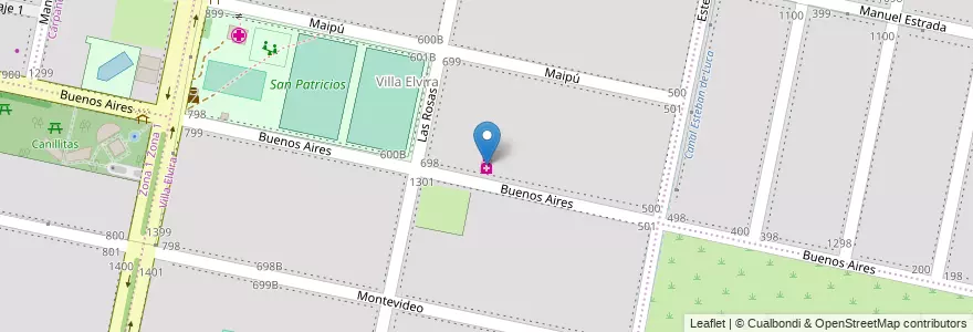 Mapa de ubicacion de Orcellet en アルゼンチン, サンタフェ州, Departamento Rosario, Municipio De Funes, Funes.