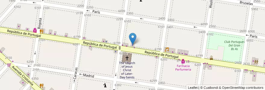 Mapa de ubicacion de Organazacion Domanico en Arjantin, Buenos Aires, Partido De La Matanza, Isidro Casanova.