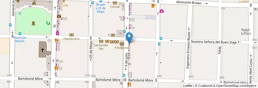 Mapa de ubicacion de Ortopedia 9 de Julio en Arjantin, Buenos Aires, Partido De Morón, Morón.