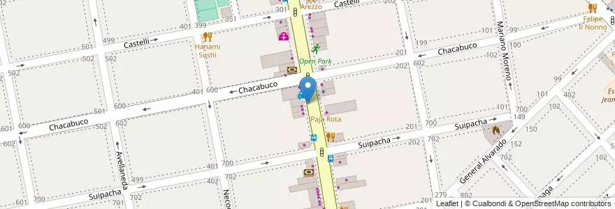 Mapa de ubicacion de Oryundos Resto en Argentina, Buenos Aires, Partido De La Matanza, Ramos Mejía.