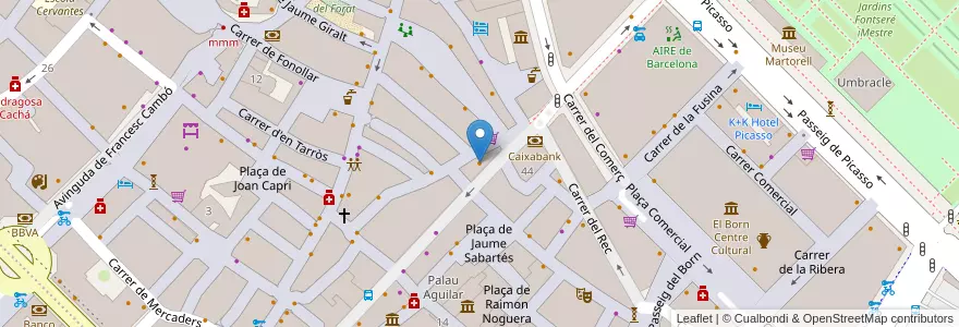 Mapa de ubicacion de Otafuku Daifuku en Spagna, Catalunya, Barcelona, Barcelonès, Barcelona.