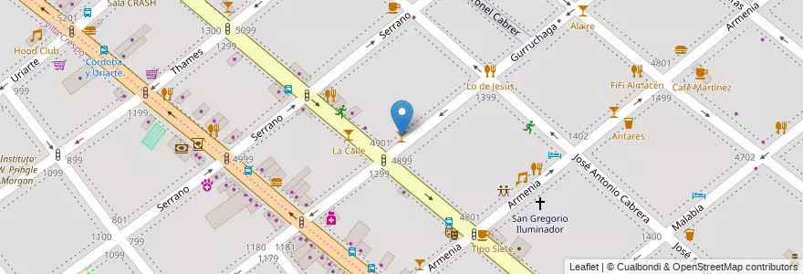 Mapa de ubicacion de Otra Vuelta, Palermo en Argentinien, Ciudad Autónoma De Buenos Aires, Buenos Aires.